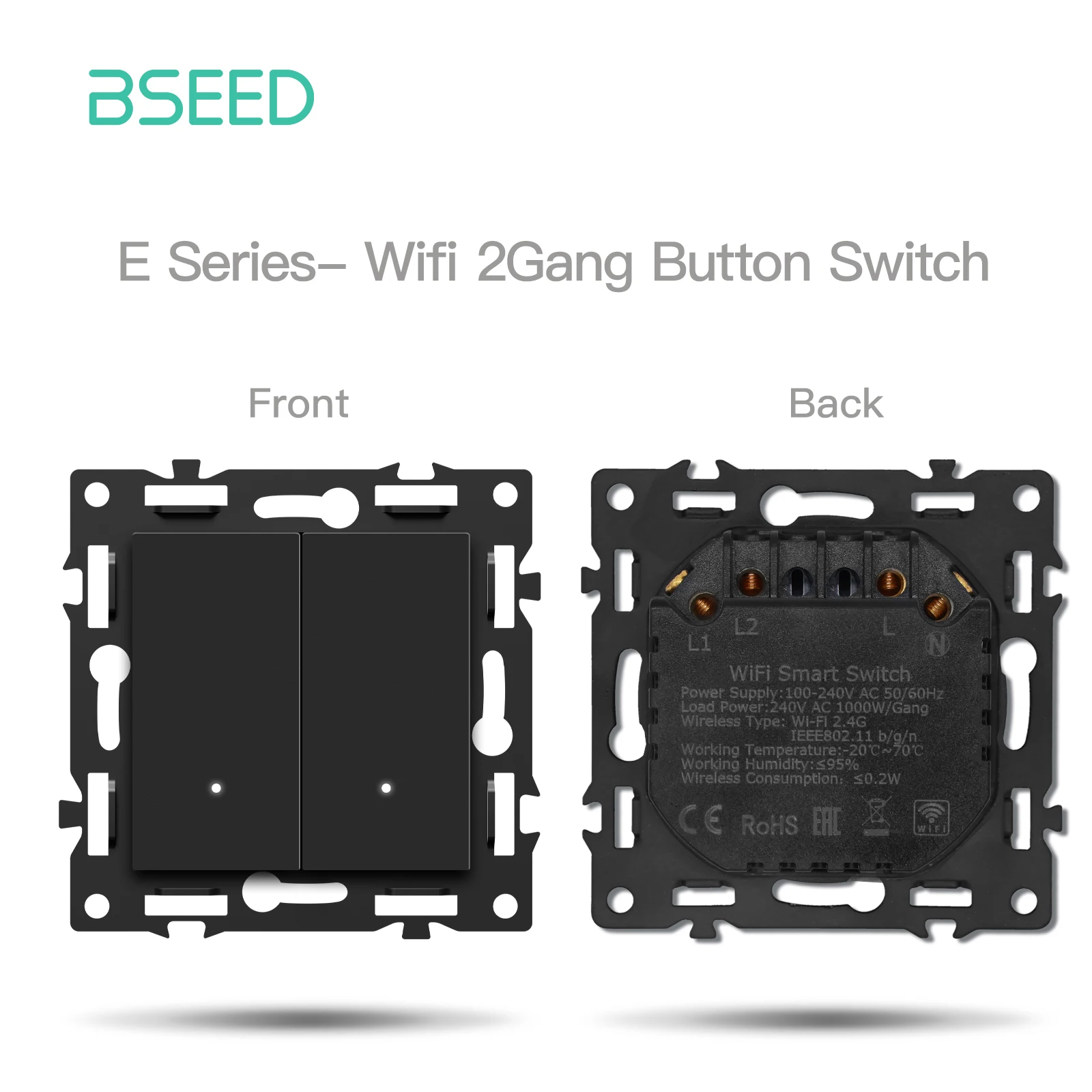 WIFI 2Gang Switch