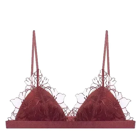 Red single bra