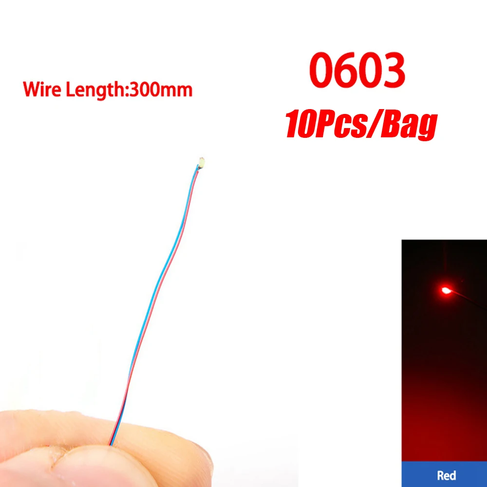 10pcs 0603 red