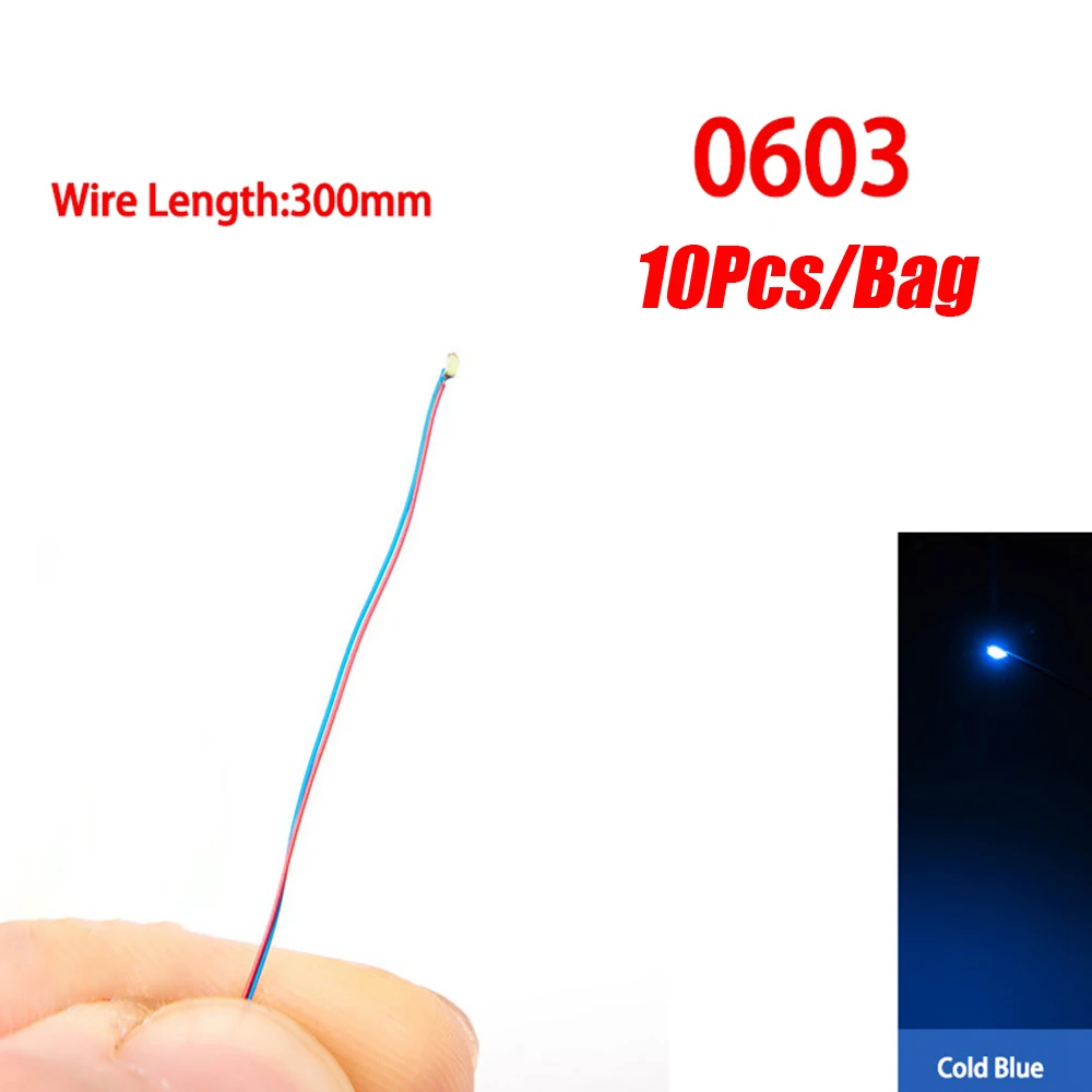 10pcs 0603 cold blue