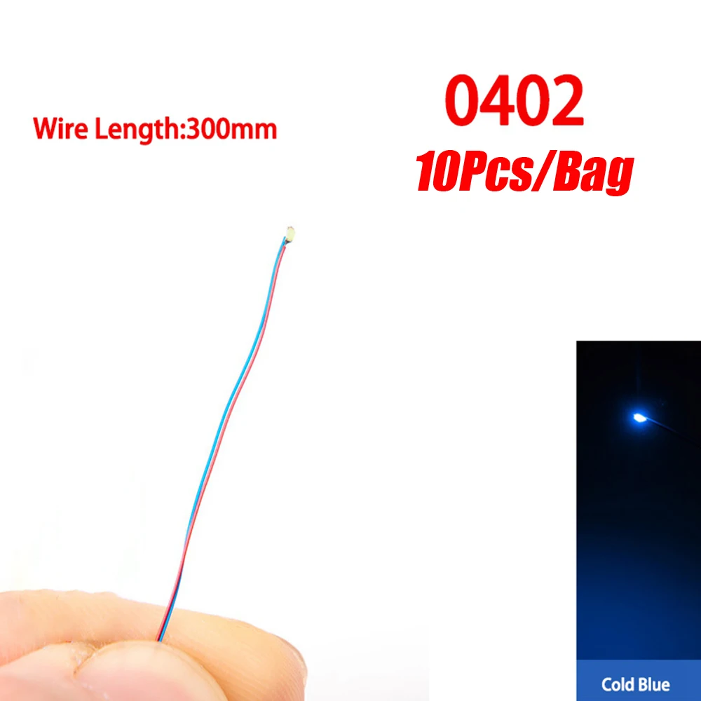 10pcs 0402 cold blue