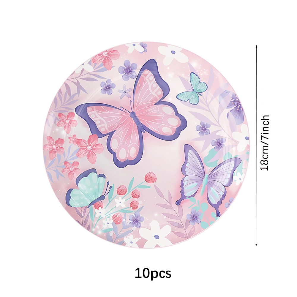 10pcs 18cm plates