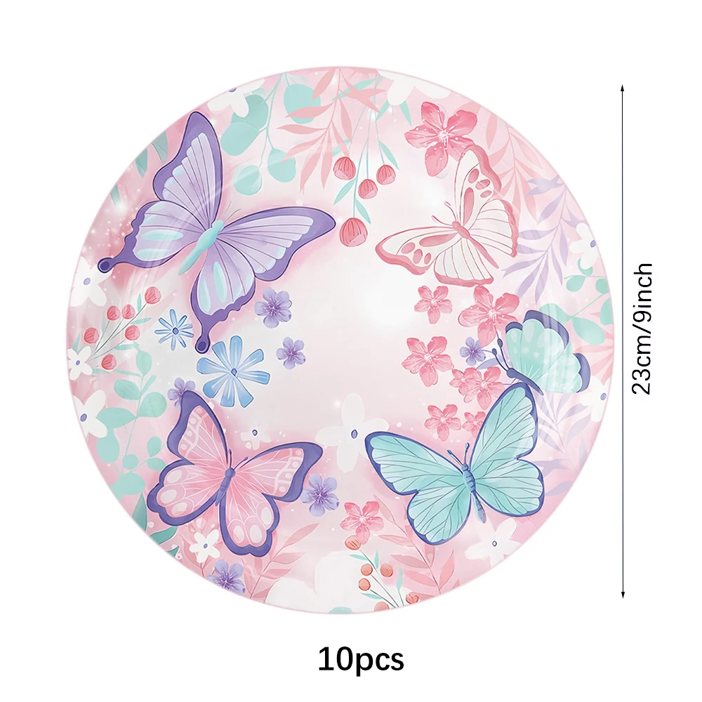 10pcs 23cm plates