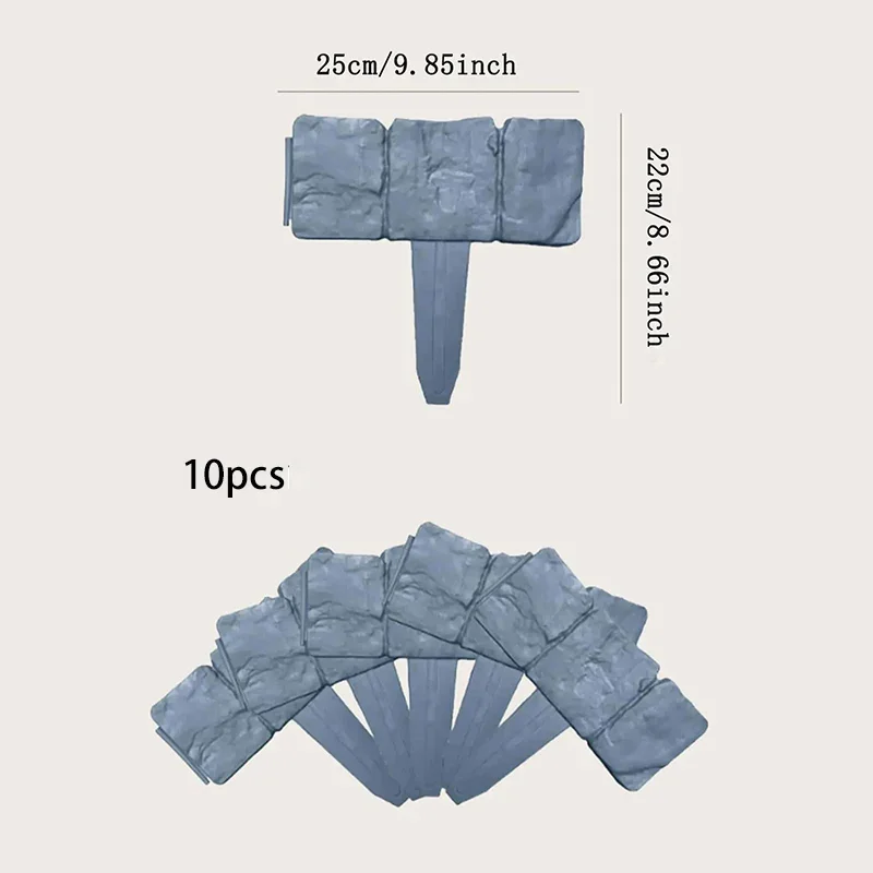 Grey 10pcs