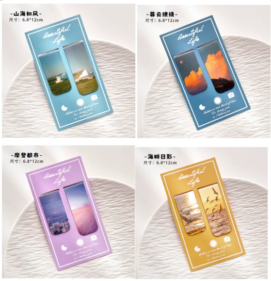 E-8PCS bookmarks