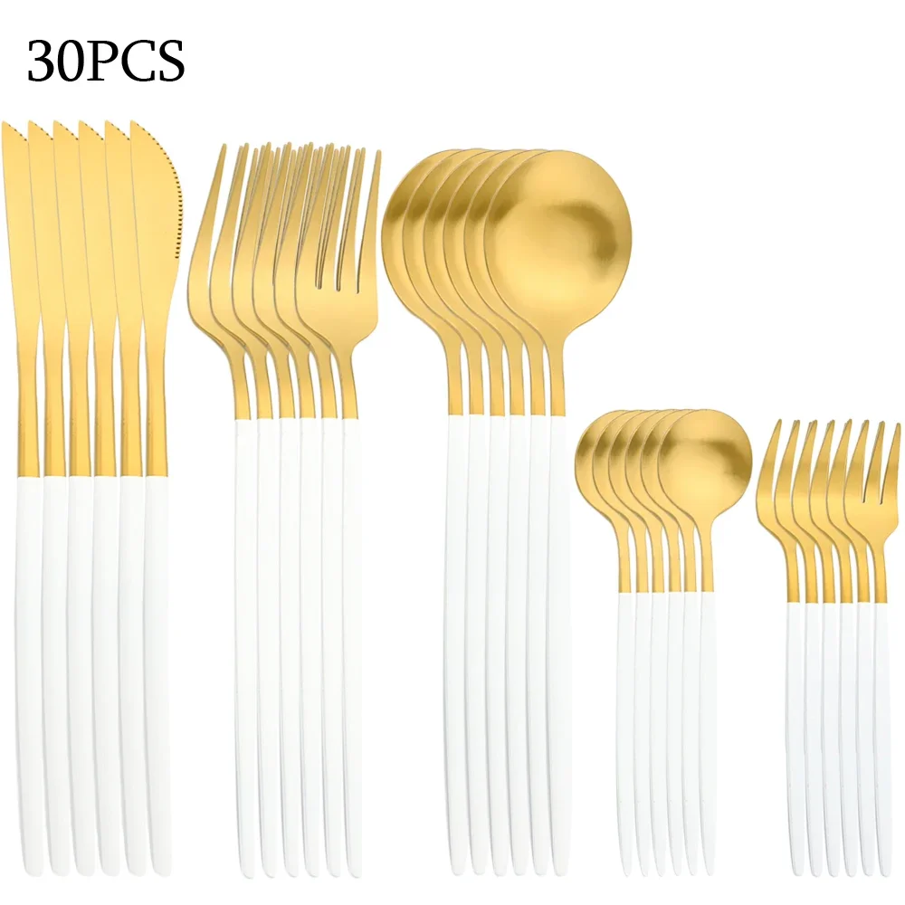 White Gold 30Pcs