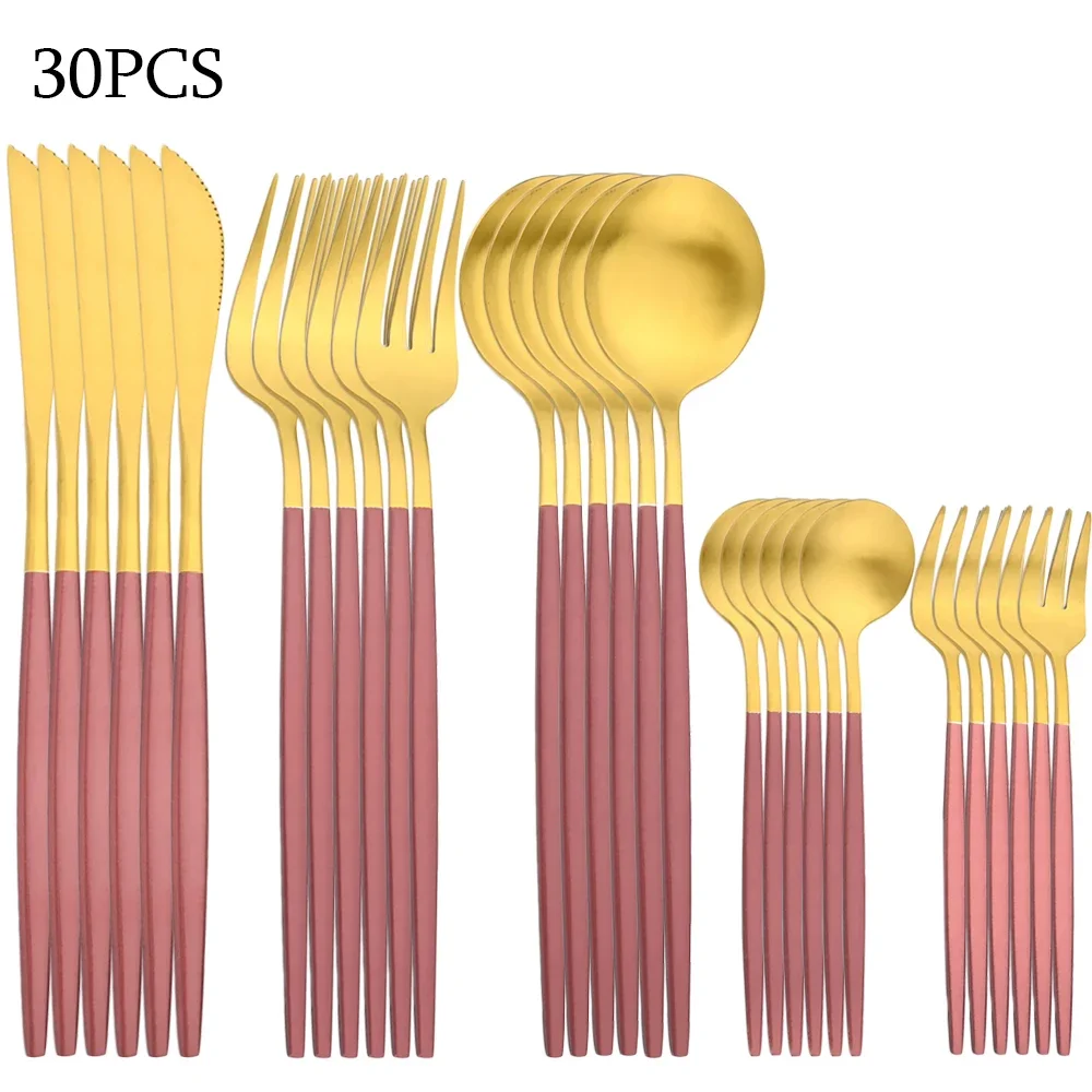 Pink Gold 30Pcs