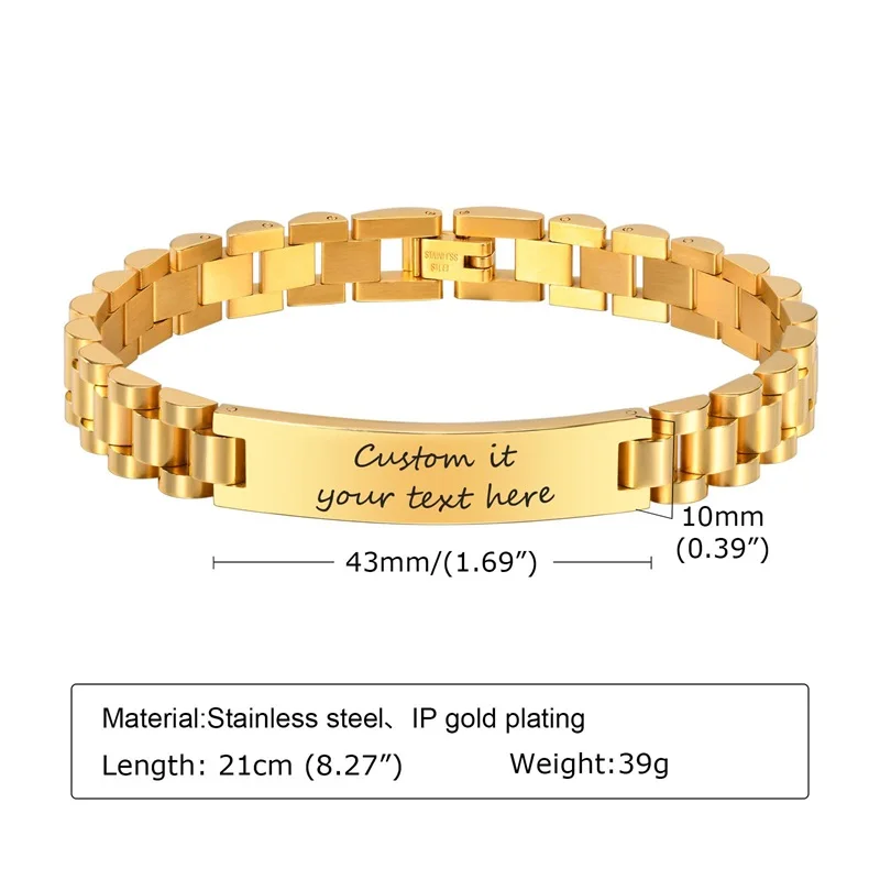 Gold Custom 1 Side
