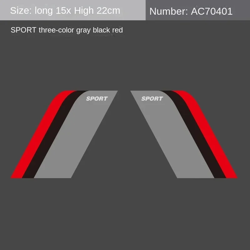 Grayish black red 1P
