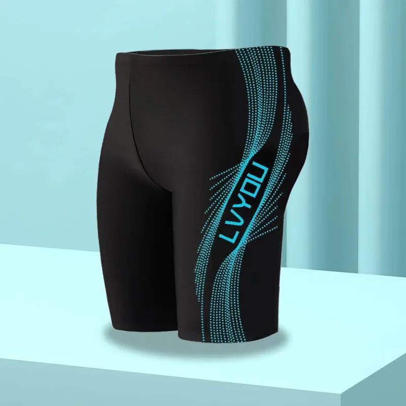 8702-3 five-point blue line single pants