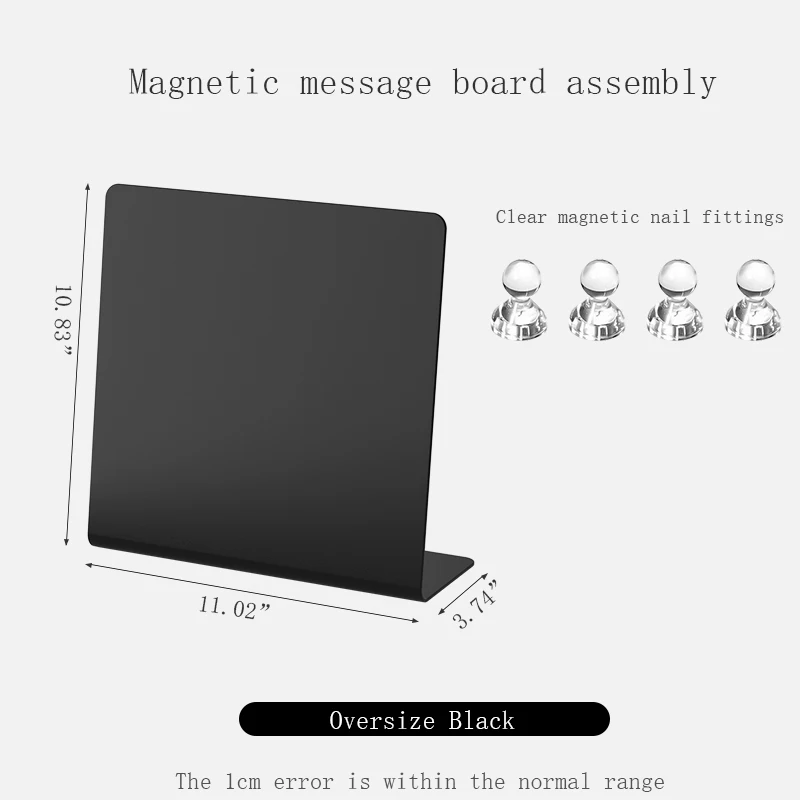 Oversize black A