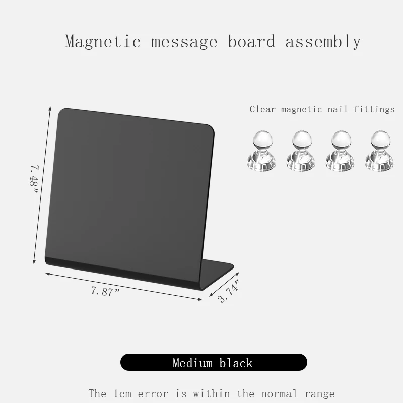 Medium black A