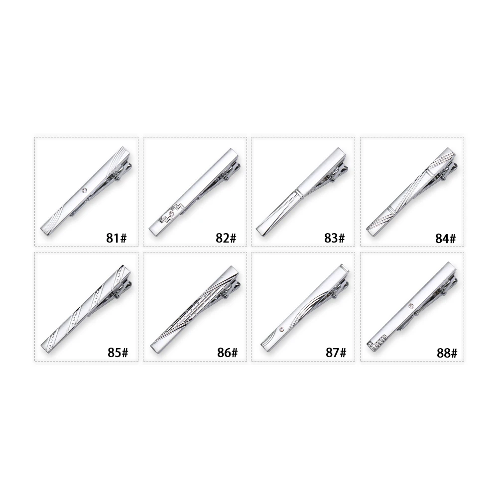 8pc tie clip 81-88