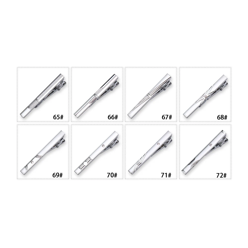8pc tie clip 65-72
