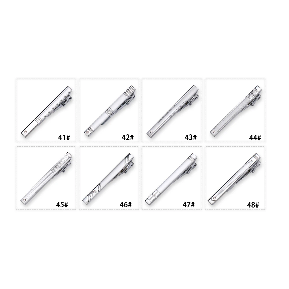 8pc tie clip 41-48