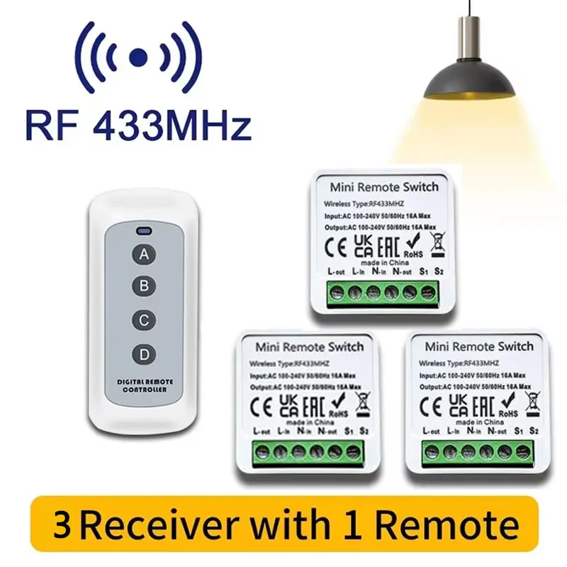 3Receiver 1Remote