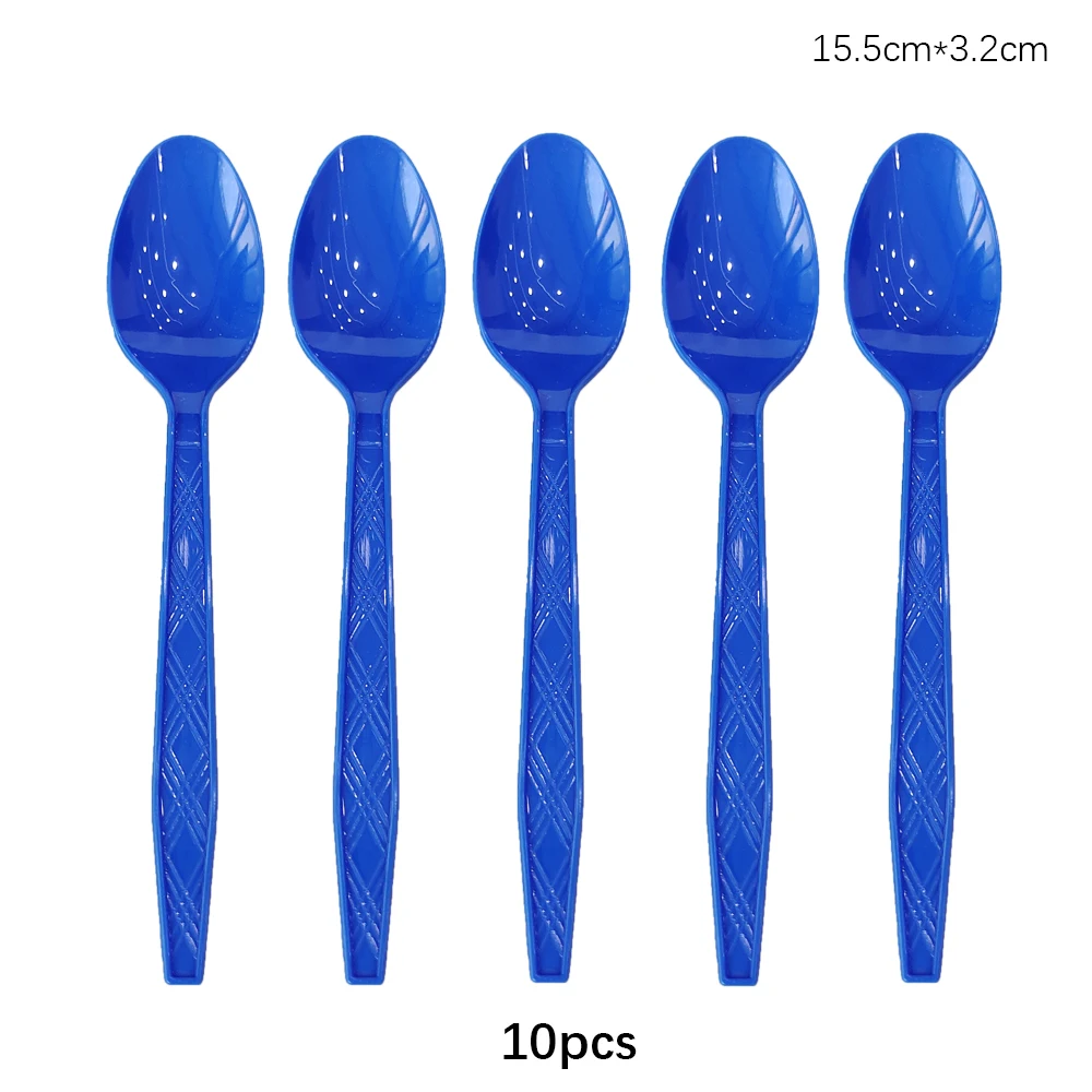 Blue spoon