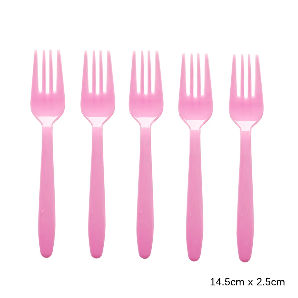 pink fork