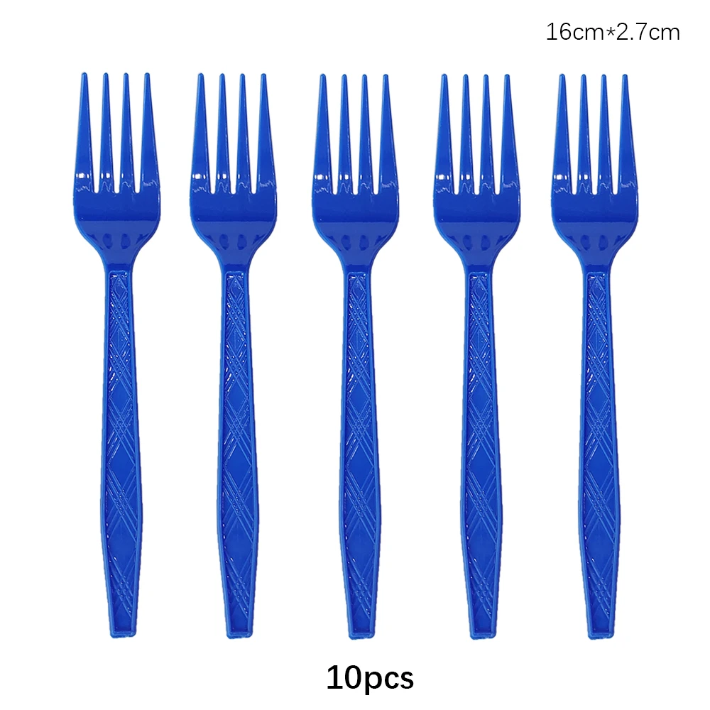 Blue fork