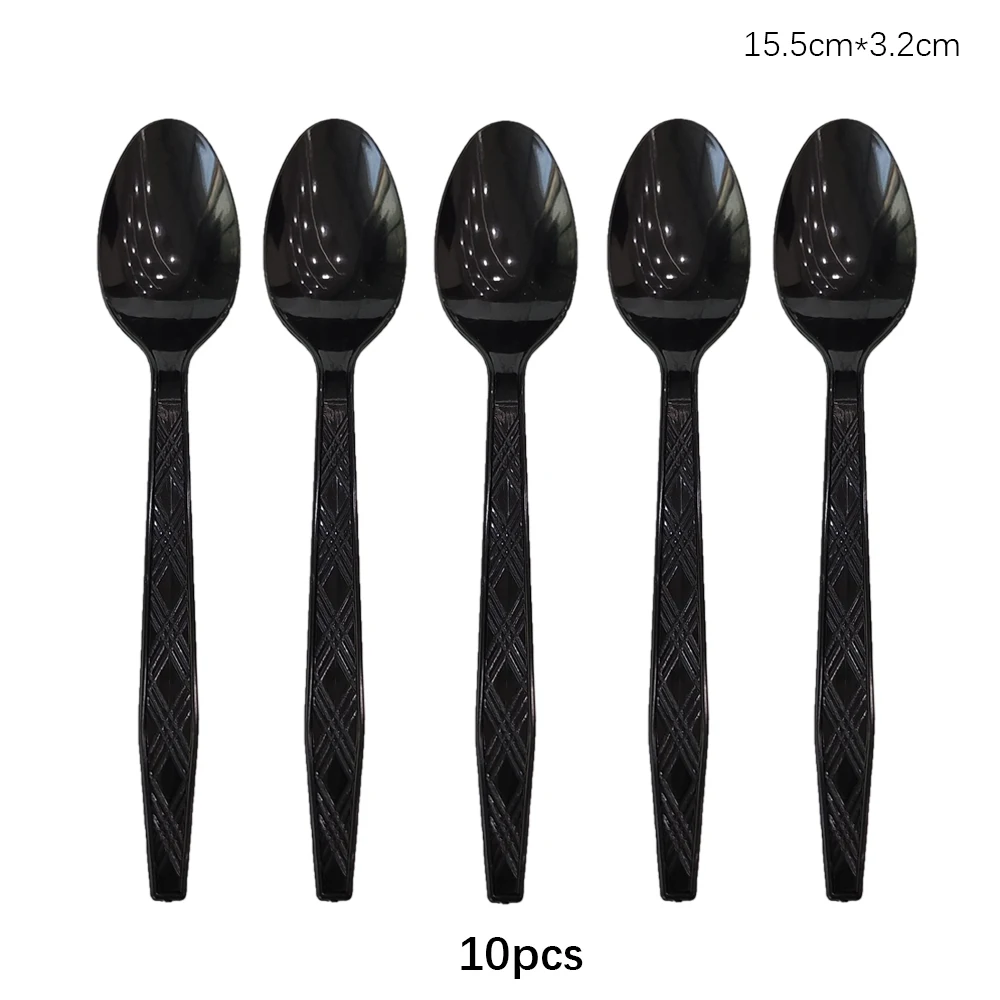 Black spoon