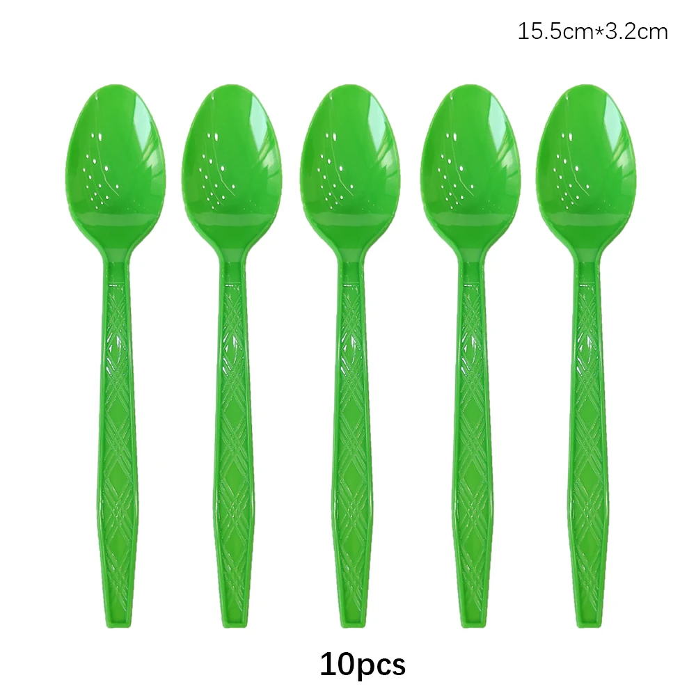 Green spoon