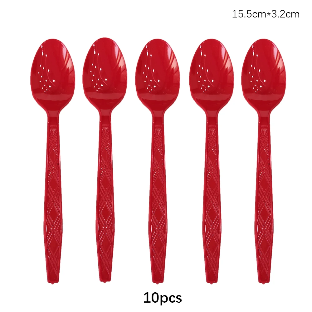 Red spoon