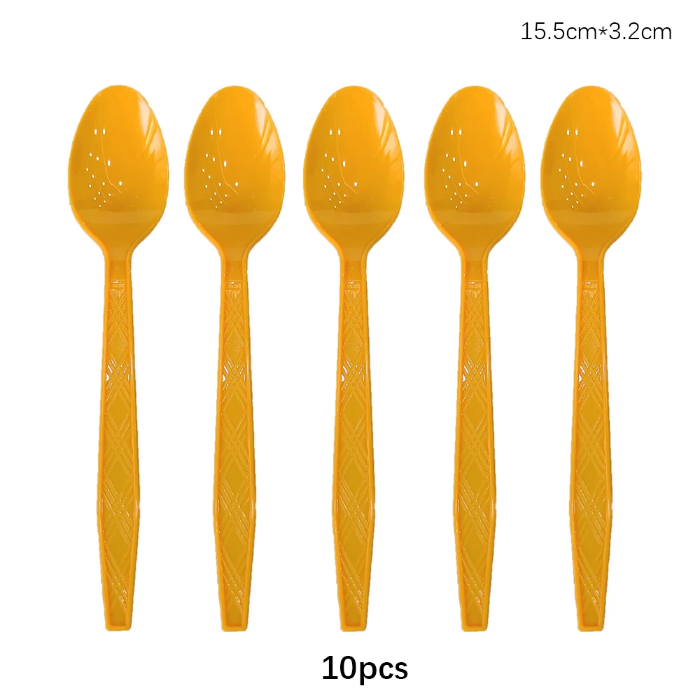 Orange spoon