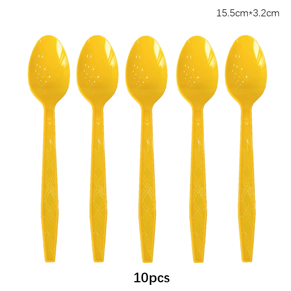 Yellow spoon