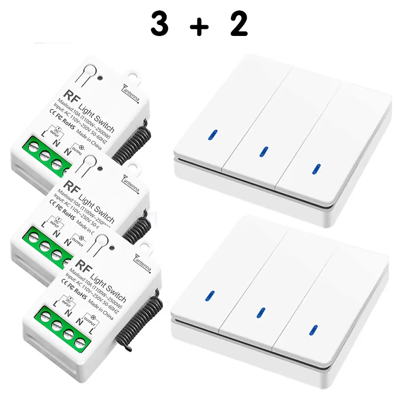 3receivers 2switches