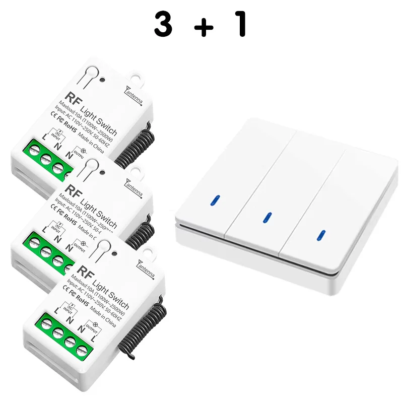 3receivers 1switch