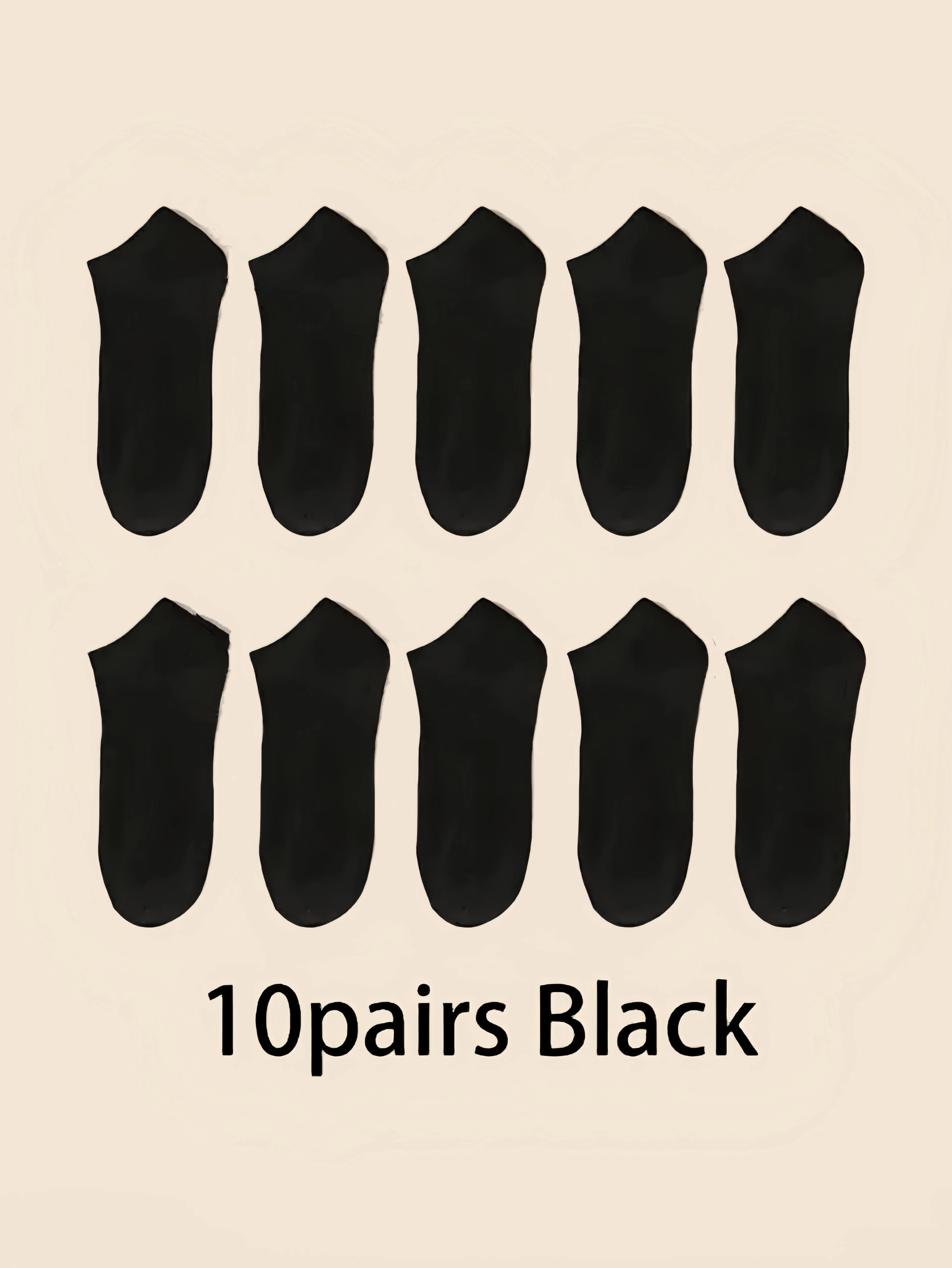 Black 10 pairs