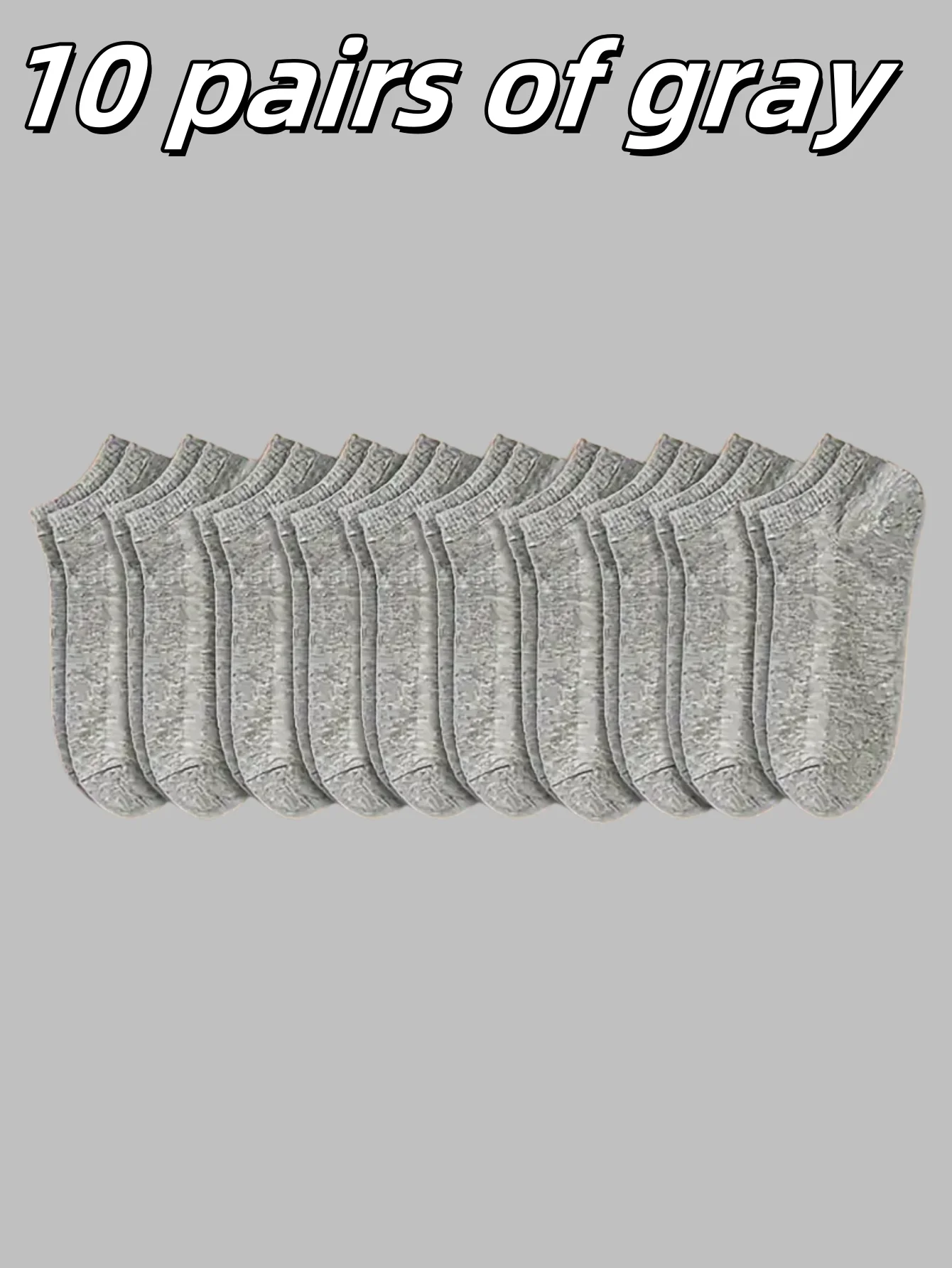 Grey 10 pairs
