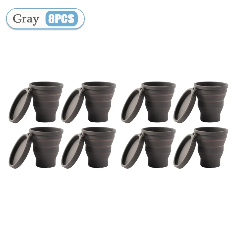 Dark gray-8PCS