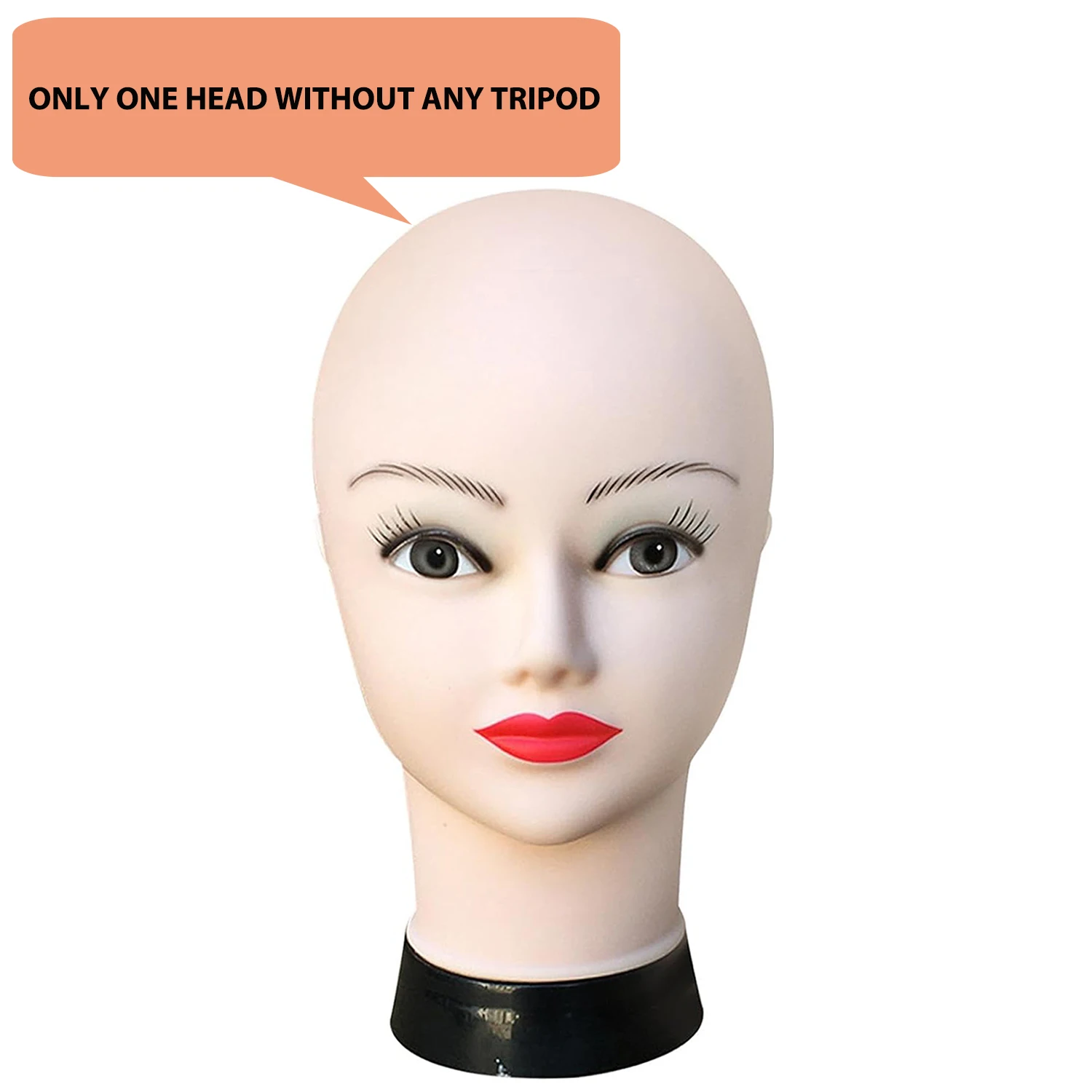 only white head