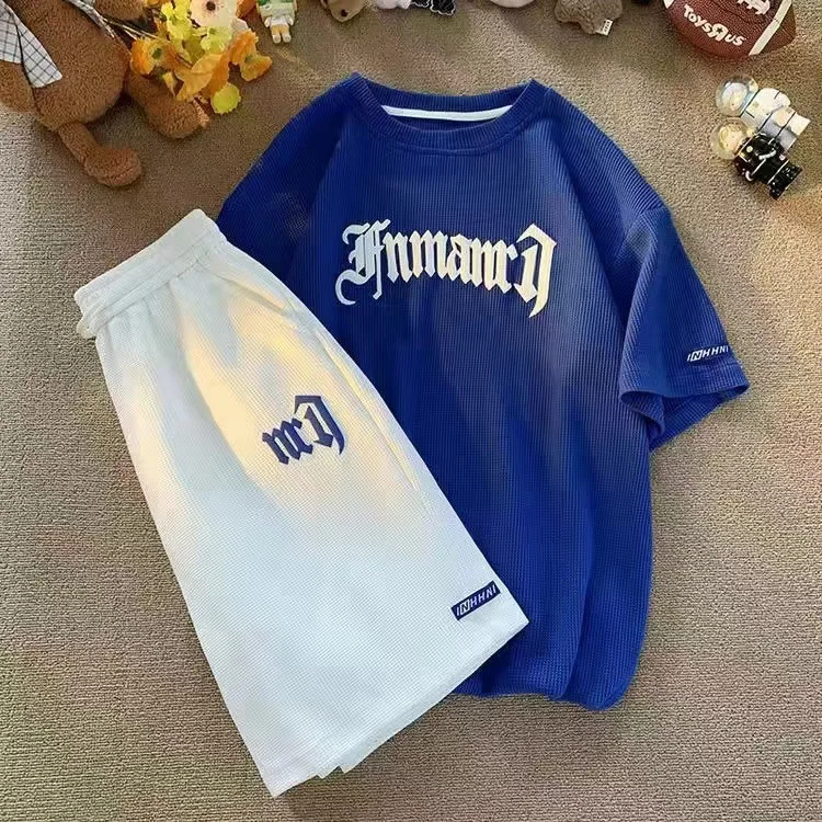 blue and White