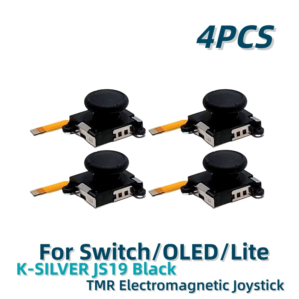 4PCS Black TMR