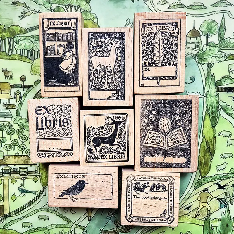 8 Stamp Set