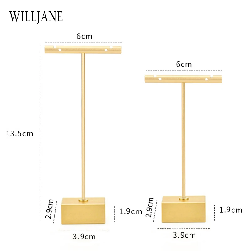 Gold Rect T Rack