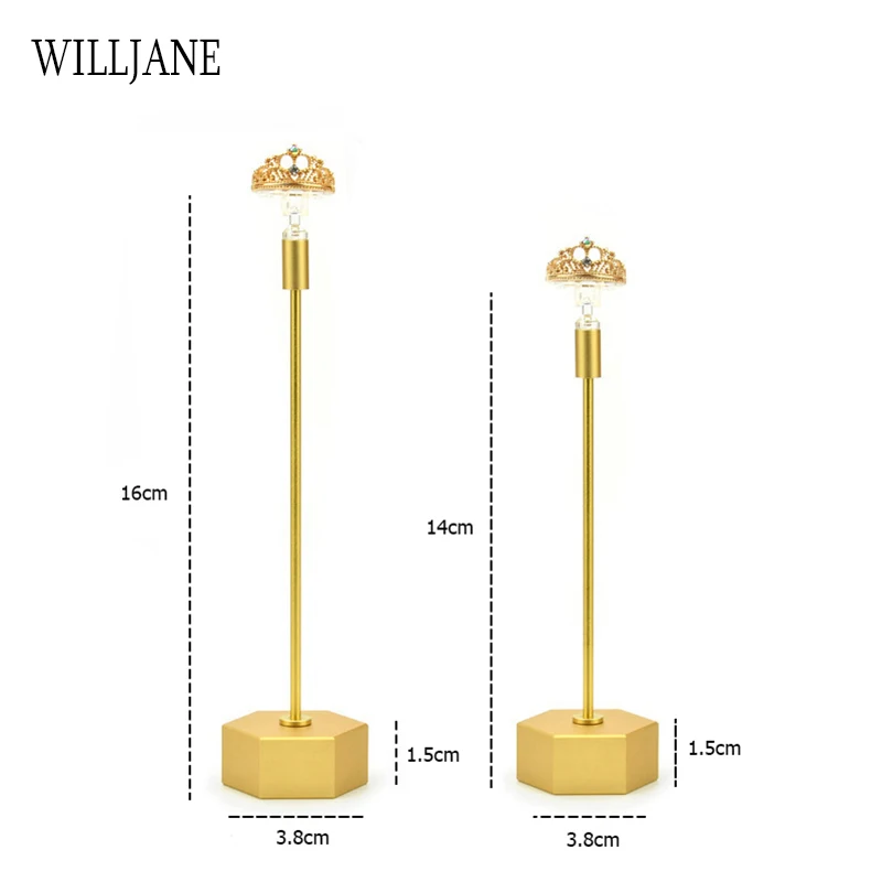 Gold Hex Ring Rack