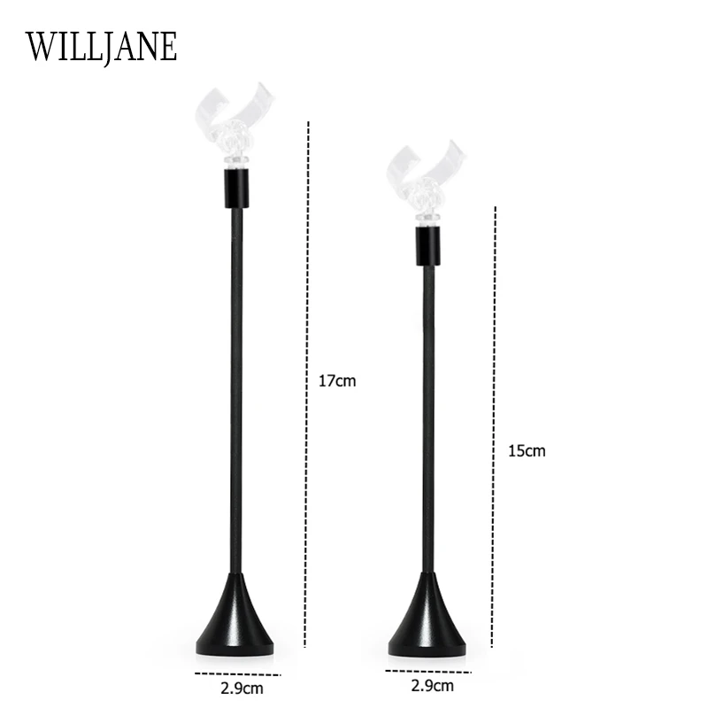 Black Cone Ring Rack