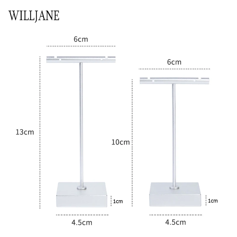 Silver Square T Rack