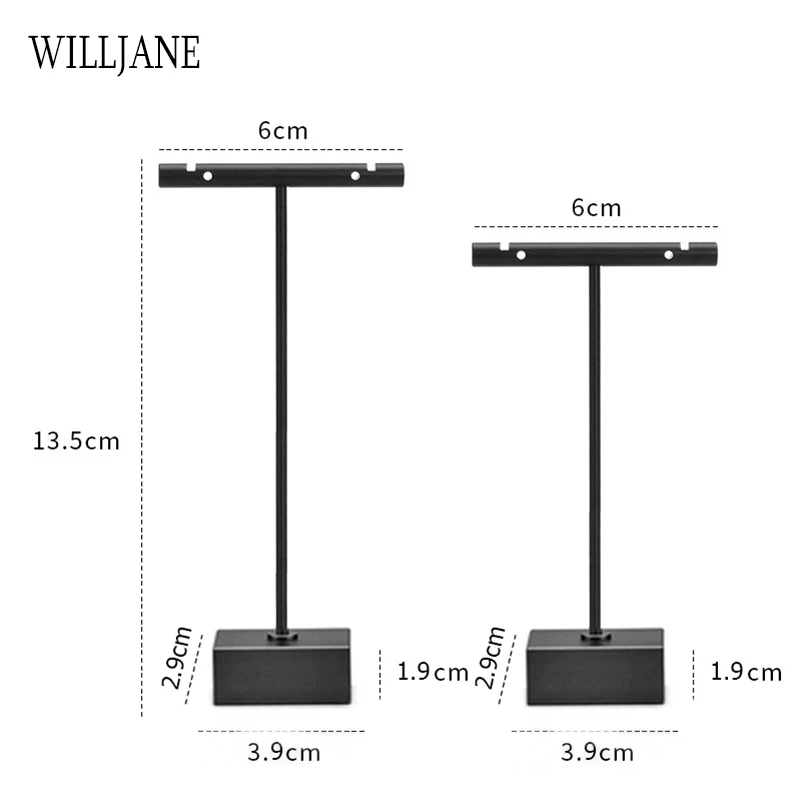 Black Rect T Rack