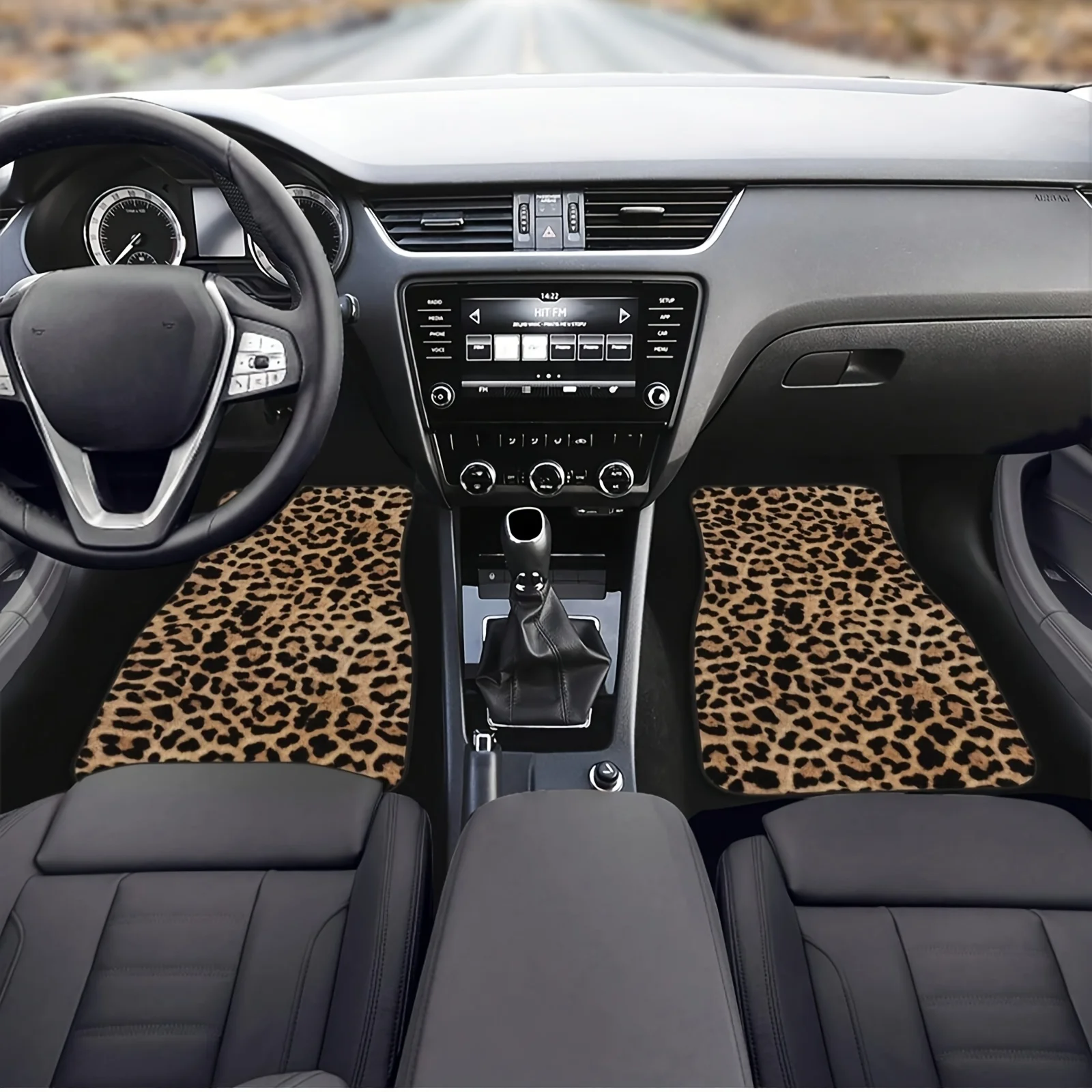 2pc Front Floor Mat 