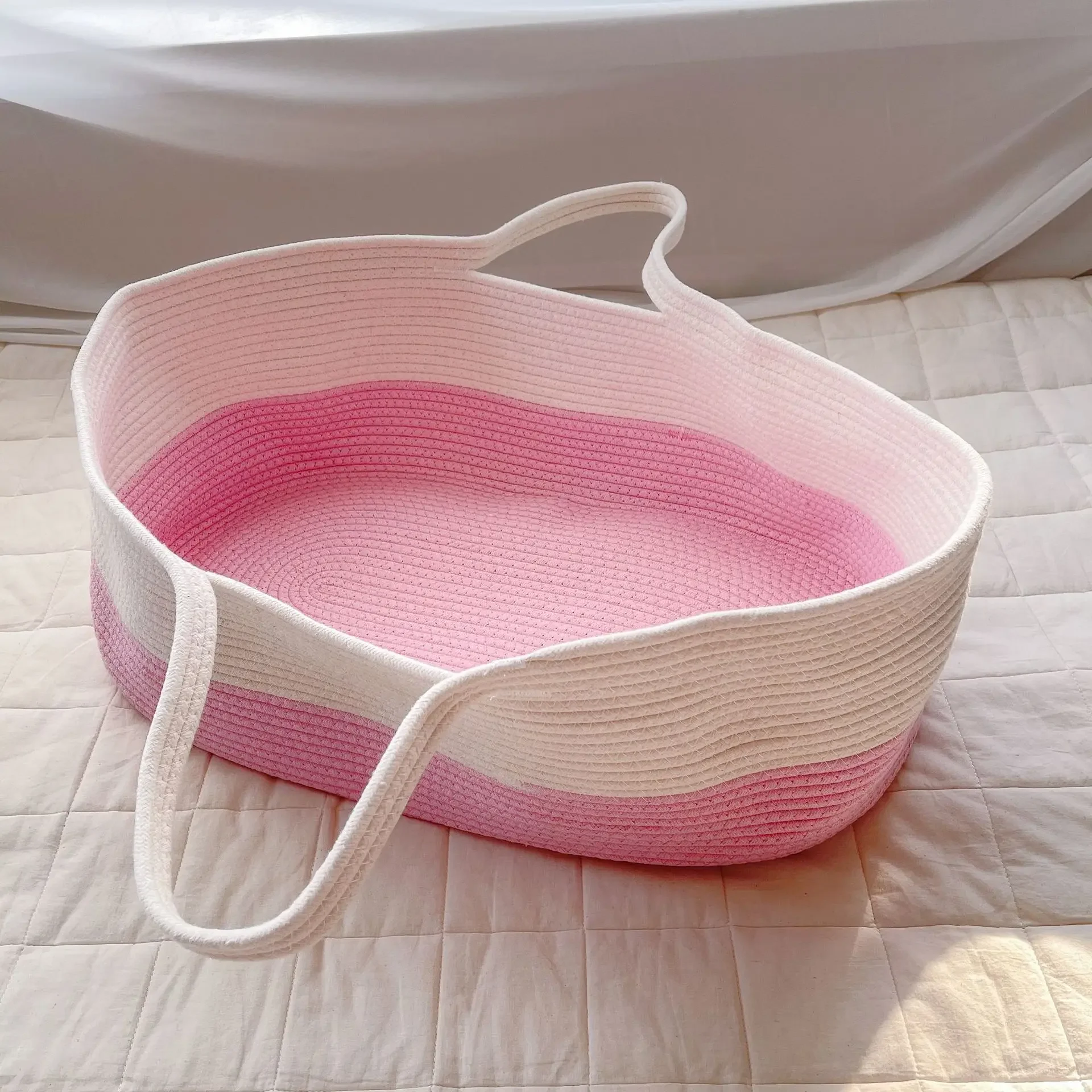 pink white