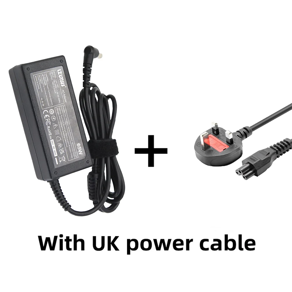 with UK plug