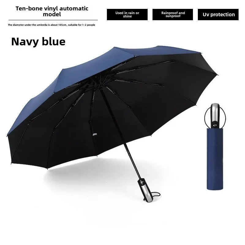 Increase 10-bone fully automatic-vinyl-navy blue