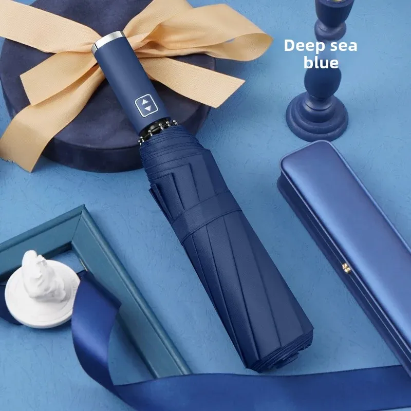 Little mystery 3】increase 10-bone fully automatic-vinyl-navy blue