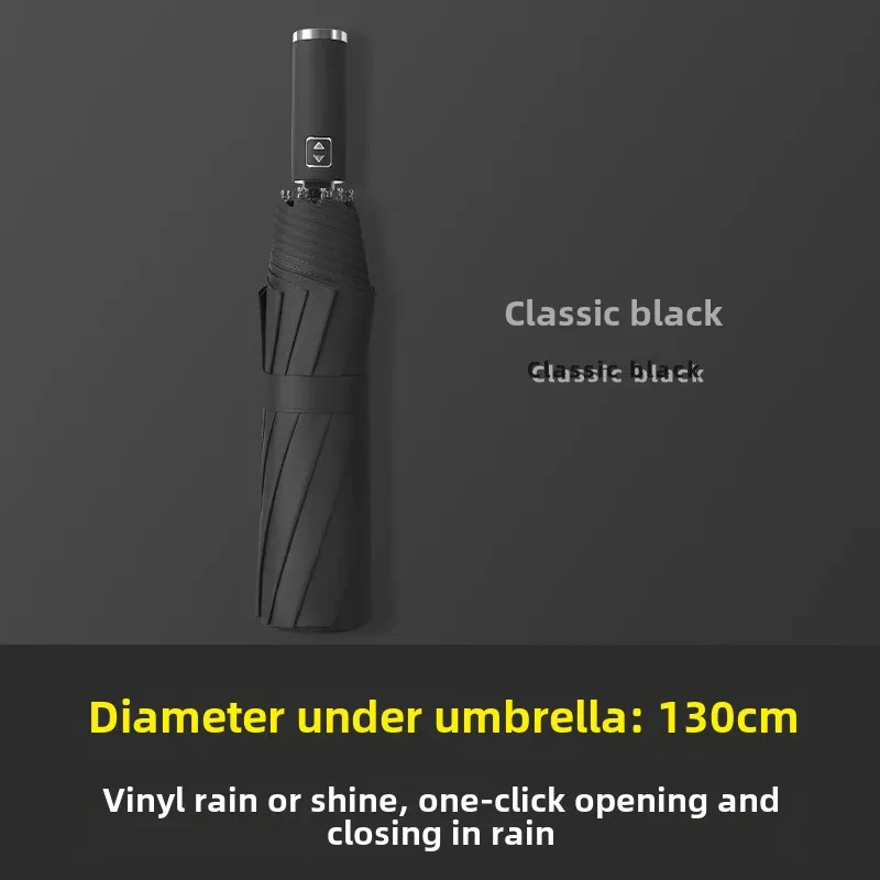 Extra large】x series-10 bone fully automatic-vinyl clear and rain-black