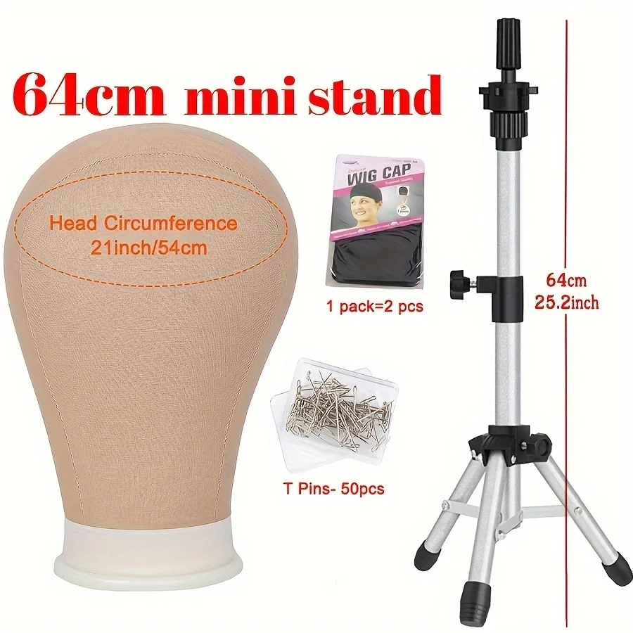 64cm stand 21in head