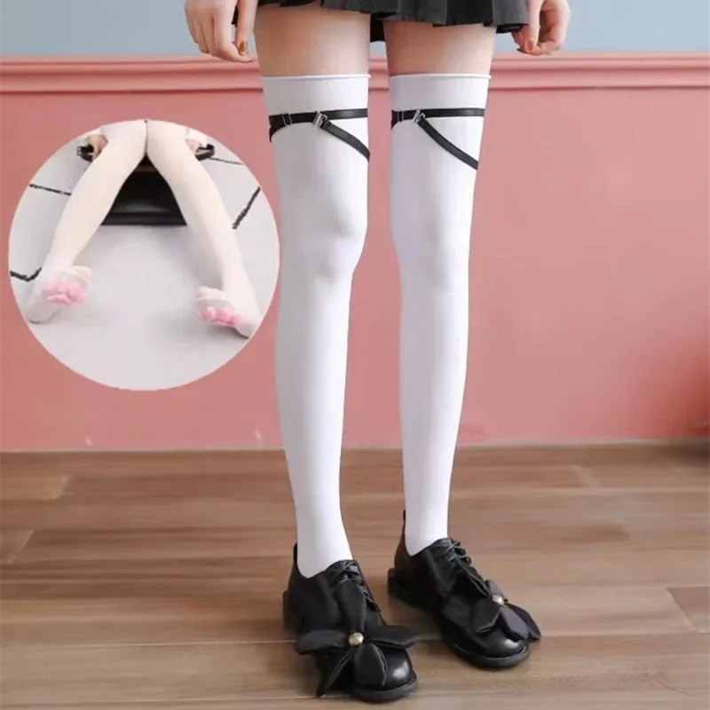 3D strap white Pink